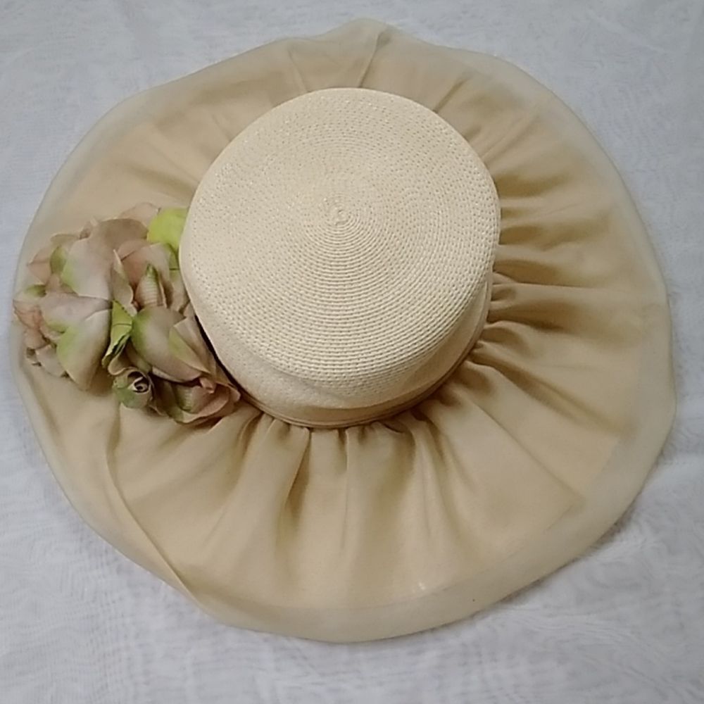 Vintage Handmade Union Made In USA Women Hat Miss Gla